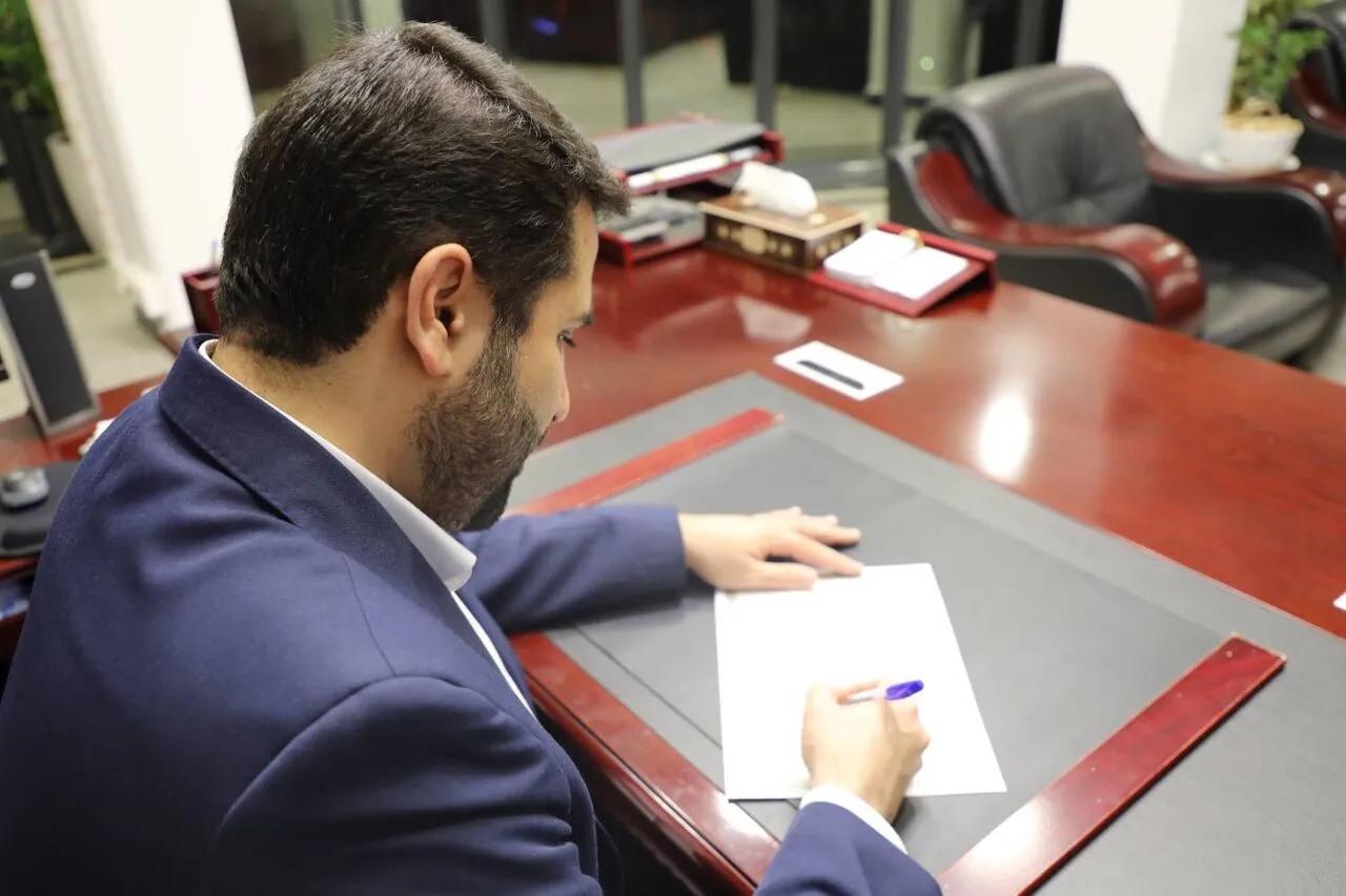 سیدمحمد امین آقامیری دبیر شورای عالی و رئیس مرکز ملی فضای مجازی